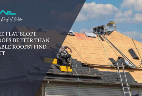 Are Flat Slope Roofs Better Than Gable Roofs Find Out