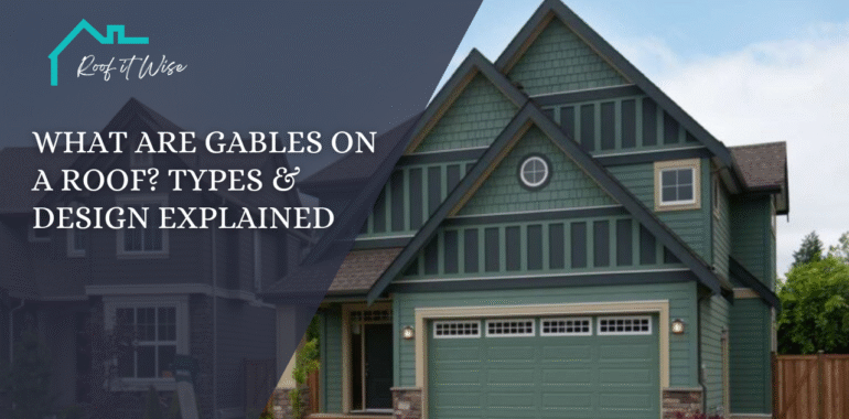 What Are Gables on a Roof Types & Design Explained