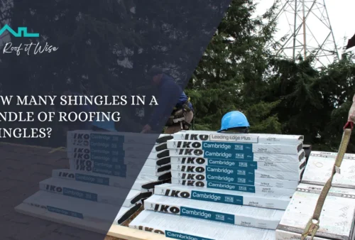 How Many Shingles in a Bundle of Roofing Shingles