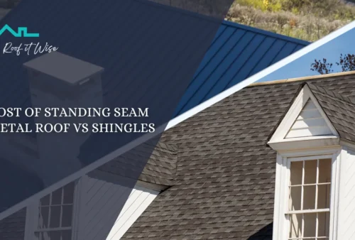 Cost of Standing Seam Metal Roof vs Shingles