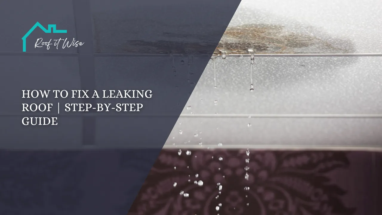 How to Fix a Leaking Roof Step-by-Step Guide