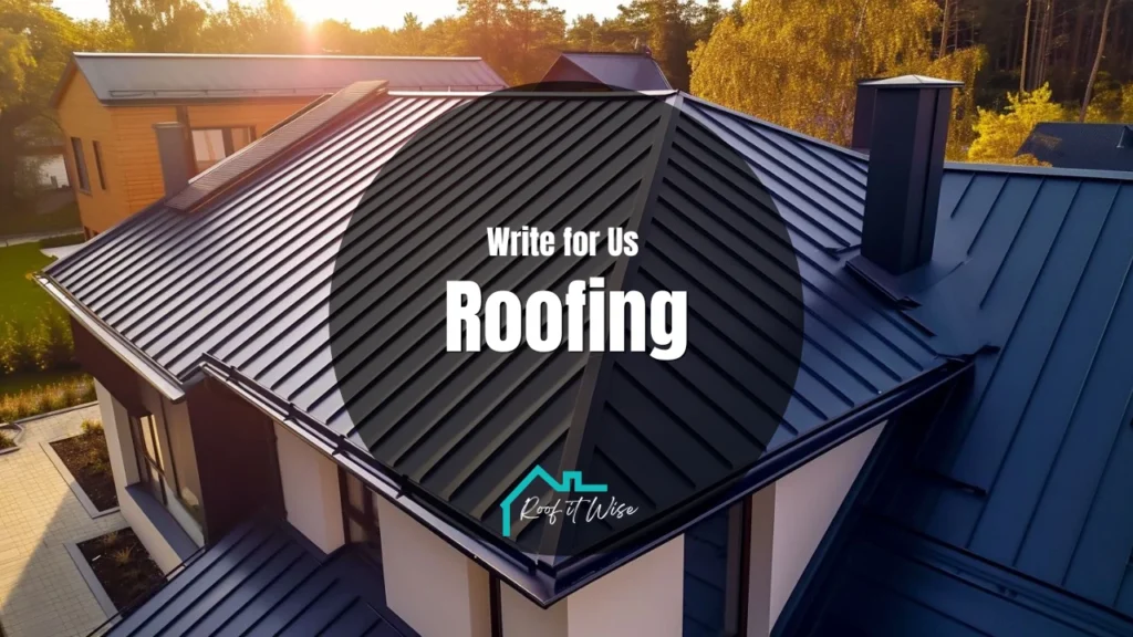 Write for us Roofing