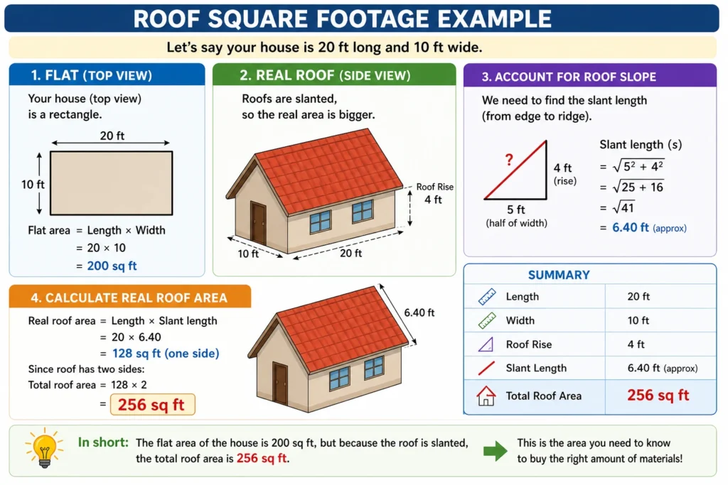 roof square footage calculator