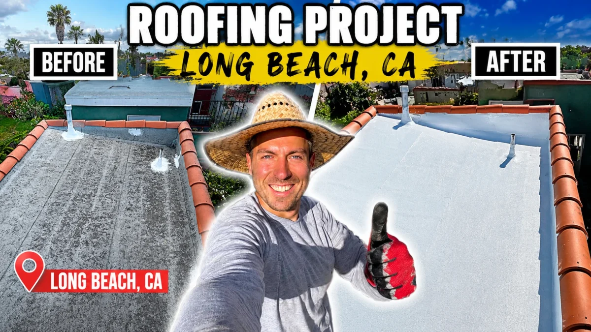 Flat Roof Restoration – Long Beach, CA by GOLEM ROOFING