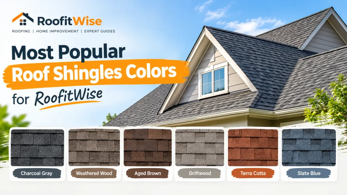 Most Popular Roof Shingles Colors